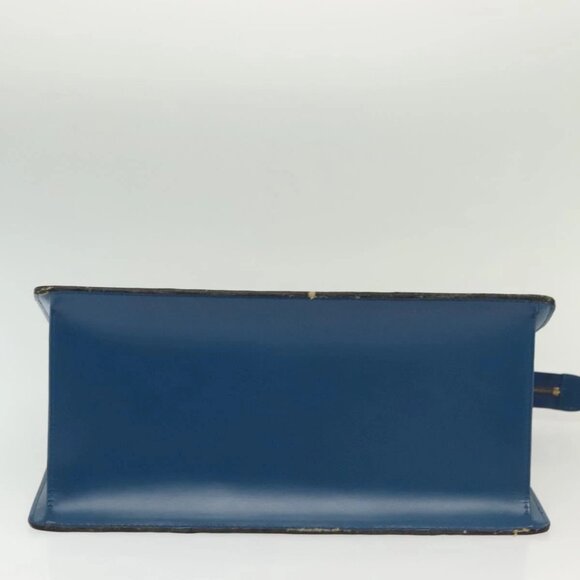 LOUIS VUITTON Epi Riviera Hand Bag Blue M48185 LV Auth 137894 - Picture 10 of 16